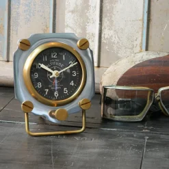 Pendulux Table Clocks|Altimeter Alarm Clock Aluminum