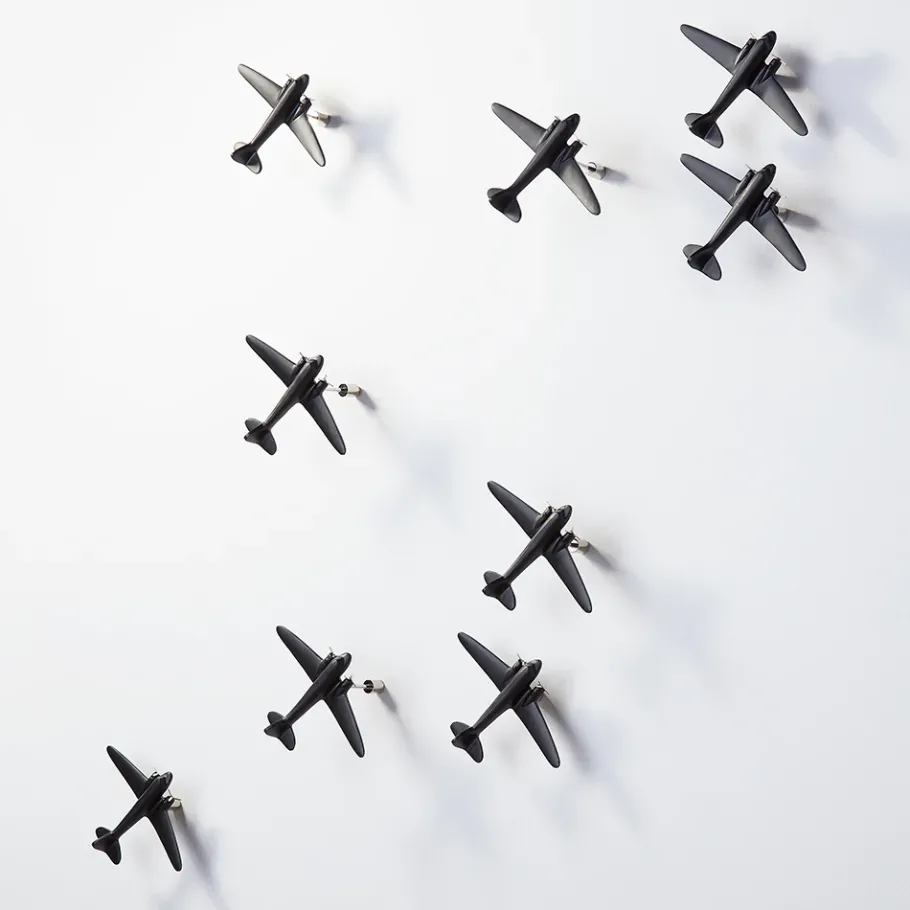 Pendulux Decor|Bomber Formation Black Set Of 3