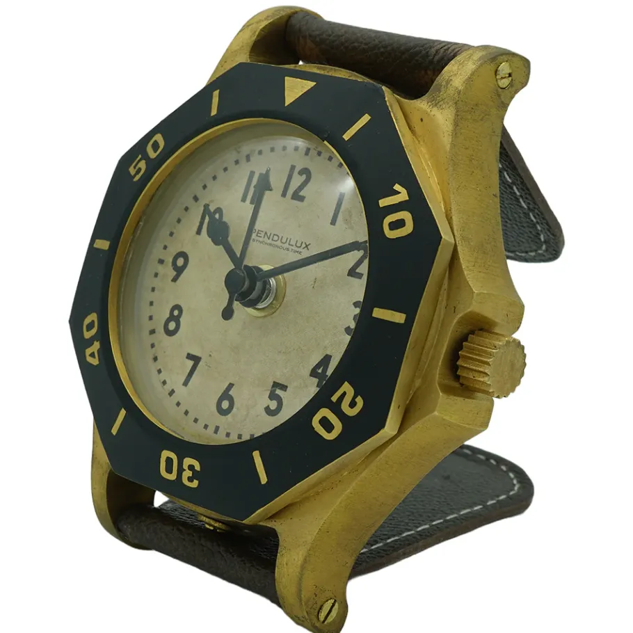 Pendulux Table Clocks|Brass Rally Watch