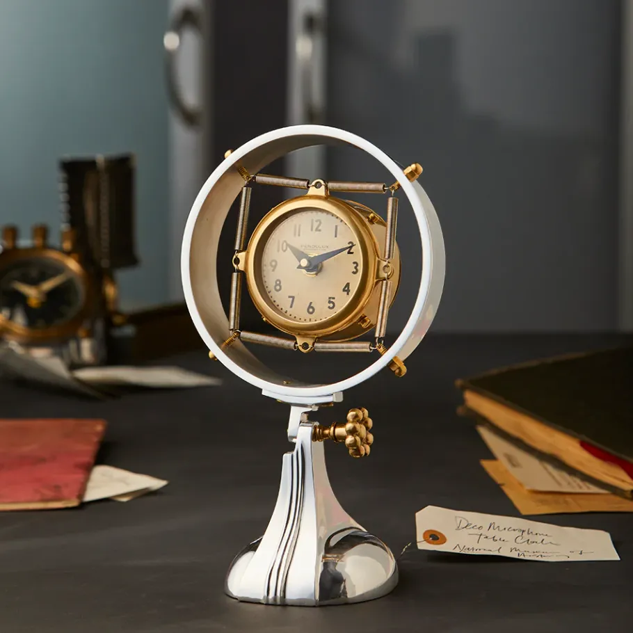Pendulux Table Clocks|Deco Microphone Clock