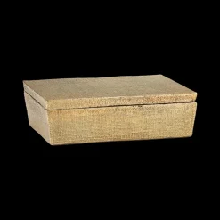 Pendulux Trays/Boxes|Hemp Box Large Antique Brass
