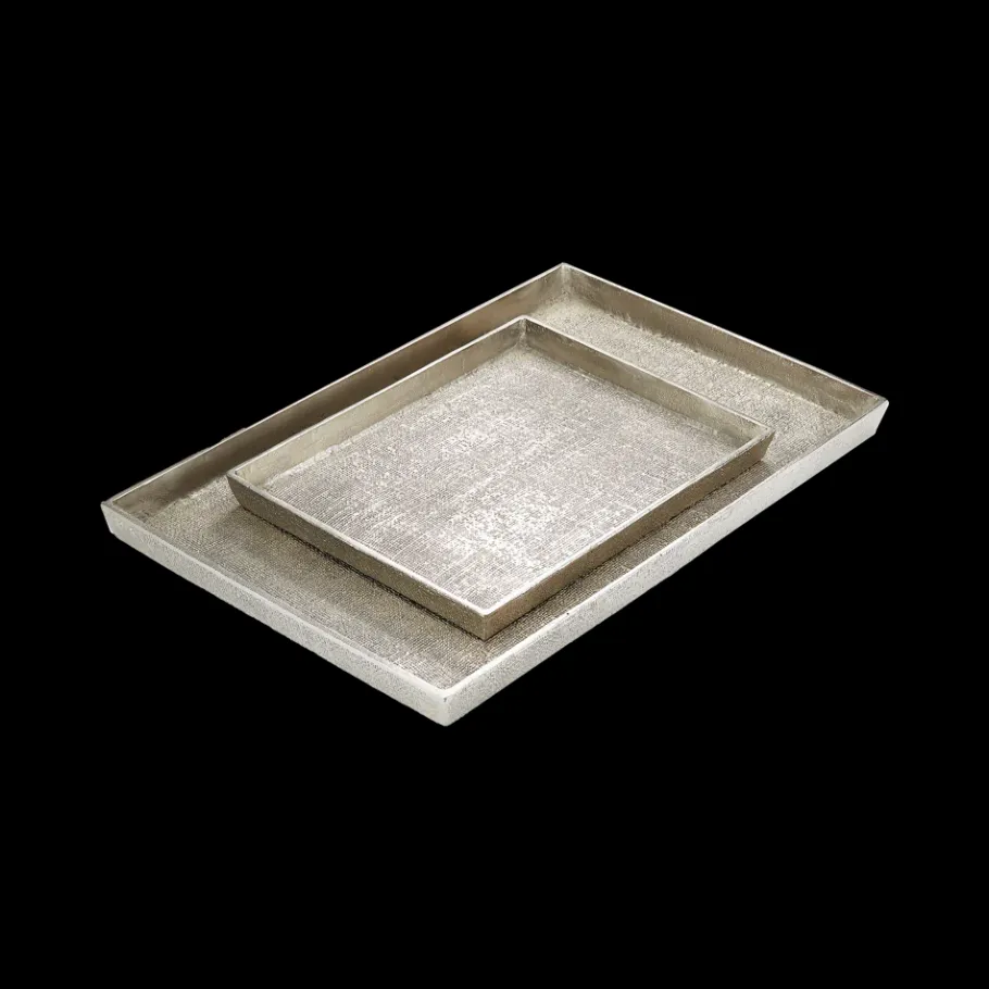 Pendulux Trays/Boxes|Hemp Tray Small Antique Nickel