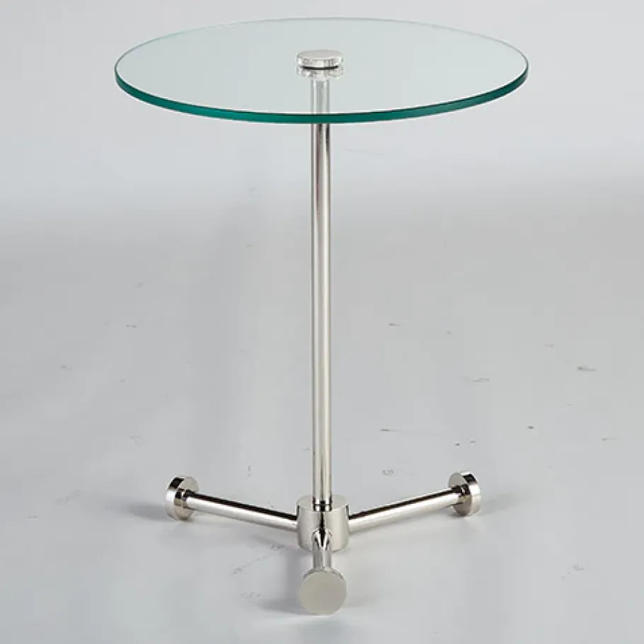 Pendulux Tables|Lab Accent Table Nickel