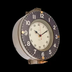 Pendulux Wall Clocks|Marine Wall Clock Gray