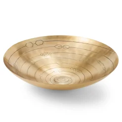 Pendulux Decor|Radar Center Bowl Brass