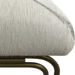 Pendulux Seating|Riley Bench Short Antique Gold
