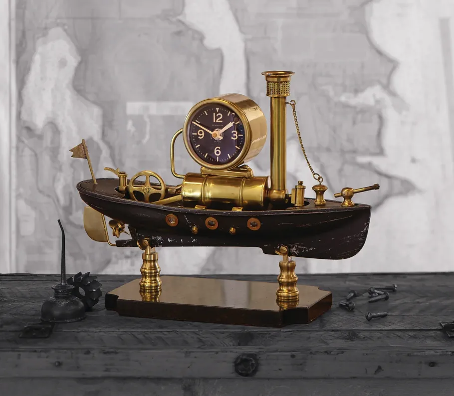 Pendulux Table Clocks|Steamboat Table Clock