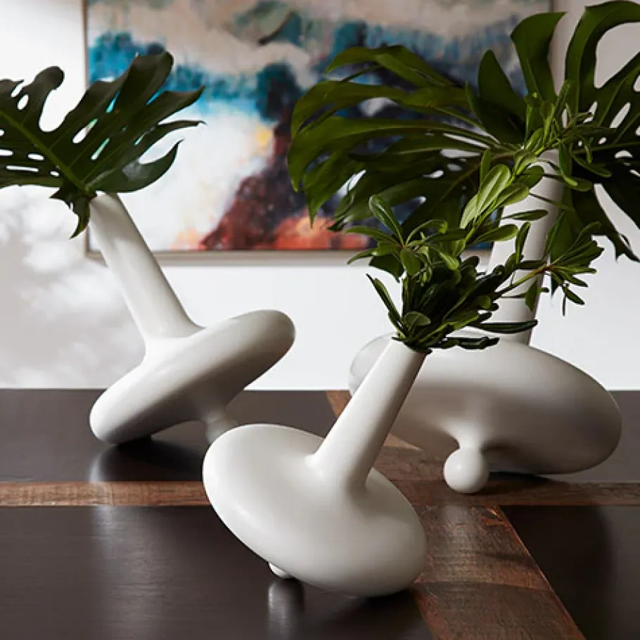 Pendulux Vases|Weeble Vase Medium White